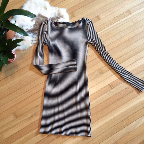 F21 Rib Knit Bodycon Dress - Picture 2 of 6